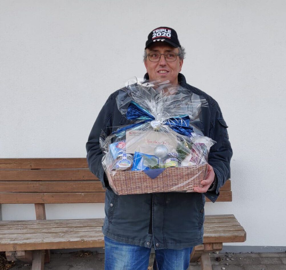 Präsentkorb zum Jubiläum